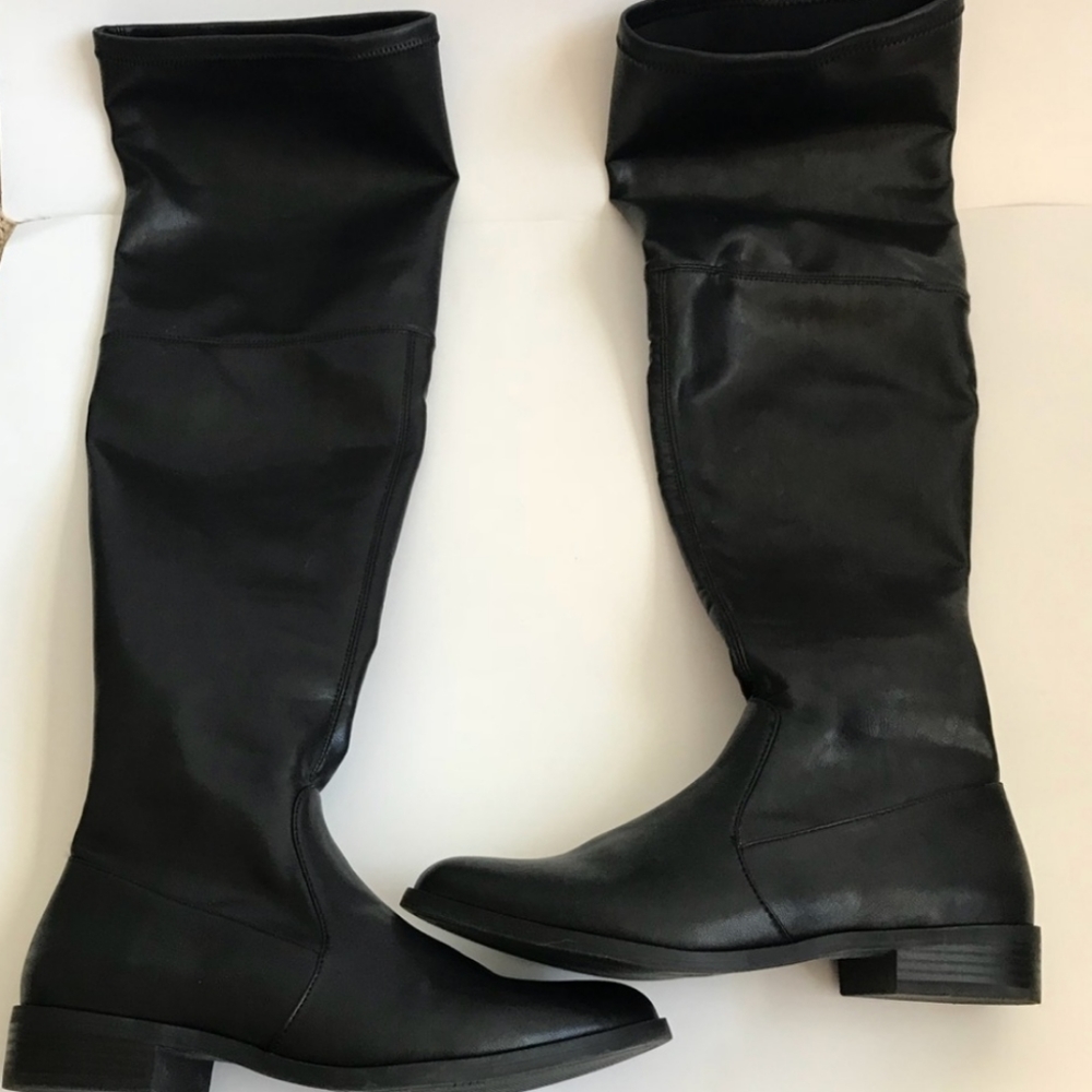 INC International Concepts  Black Boots